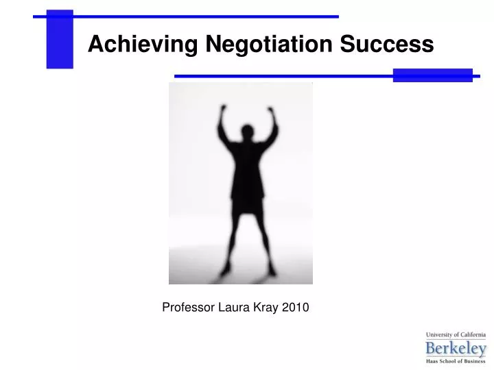 achieving negotiation success