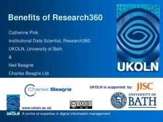 UKOLN is supported by: