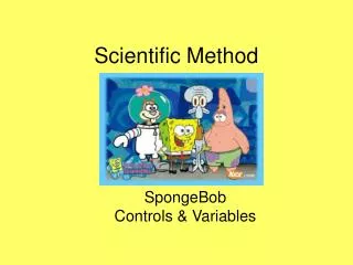 Scientific Method