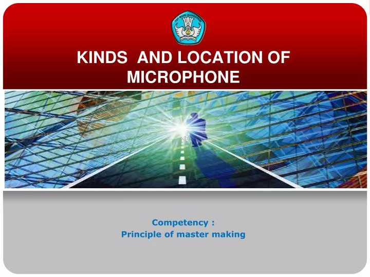 kinds and location of microphone