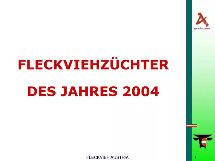 fleckviehz chter des jahres 2004