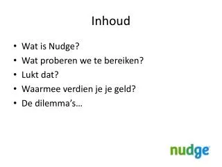 inhoud