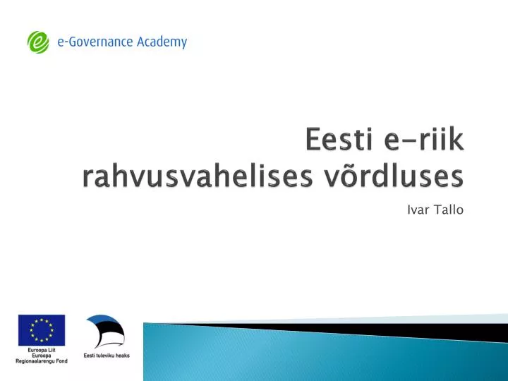 eesti e riik rahvusvahelises v rdluses