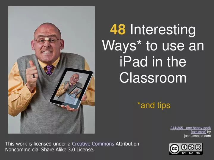48 interesting ways to use an ipad in the classroom