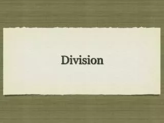 division