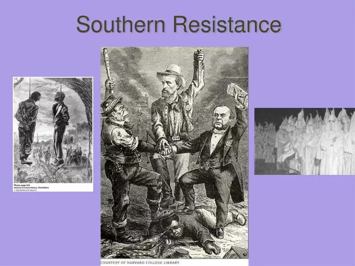 southern resistance