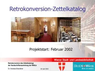 retrokonversion zettelkatalog