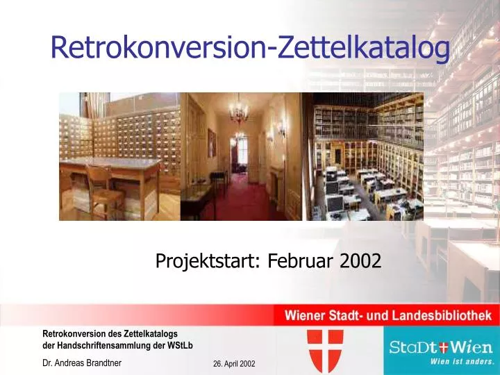 retrokonversion zettelkatalog