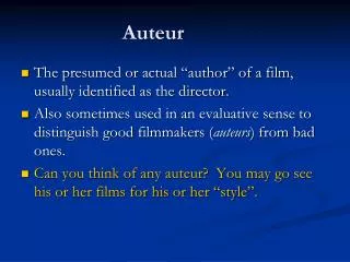 Auteur