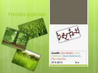 prirodni polimeri