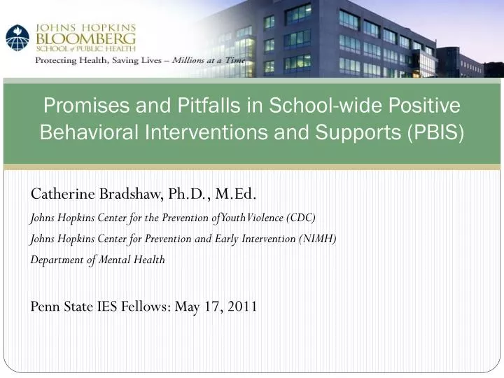 promises and pitfalls in school wide positive behavioral interventions and supports pbis
