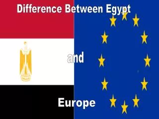 Difference Between Egypt