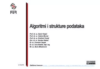 algoritmi i strukture podataka