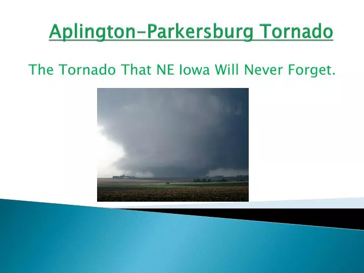 aplington parkersburg tornado