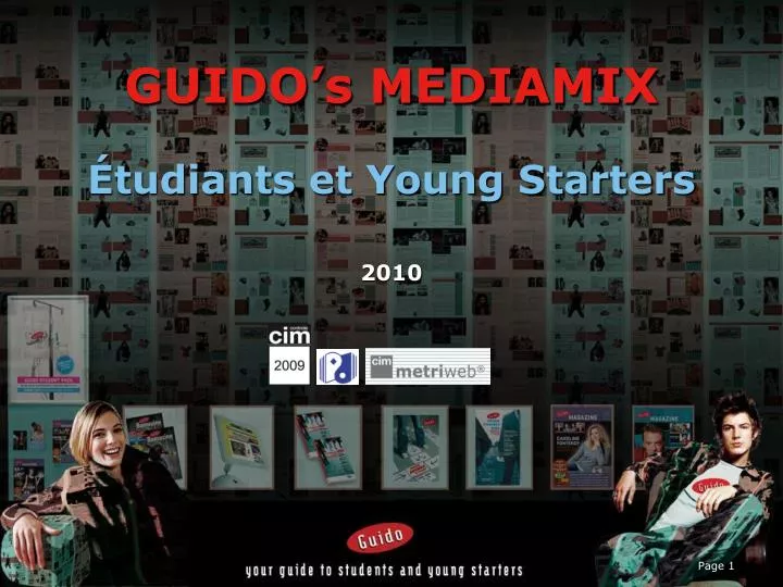 guido s mediamix tudiants et young starters 2010