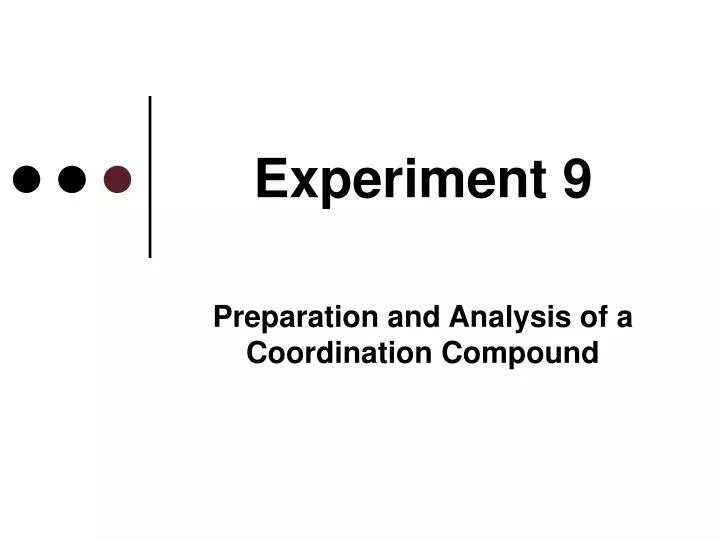 experiment 9