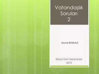 vatanda l k sorular 2