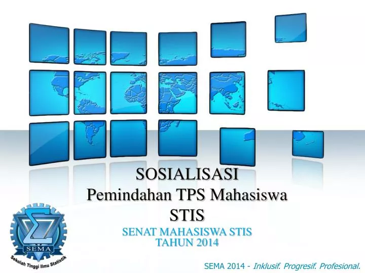 sosialisasi pemindahan tps mahasiswa stis