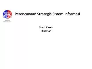 perencanaan strategis sistem informasi