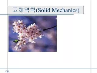 solid mechanics