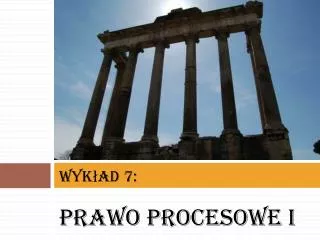 prawo procesowe i