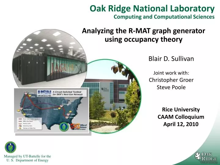 oak ridge national laboratory computing and computational sciences