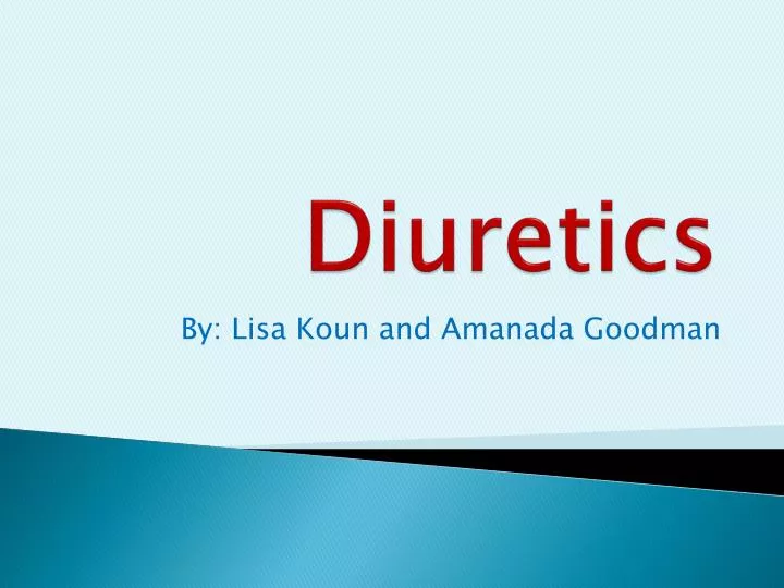 diuretics