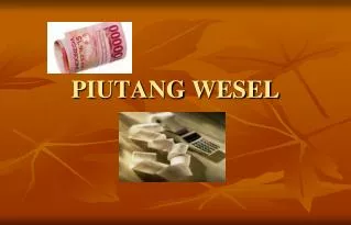 piutang wesel