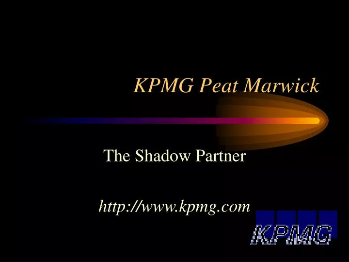 kpmg peat marwick