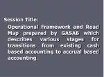 Session Title: - slide 1