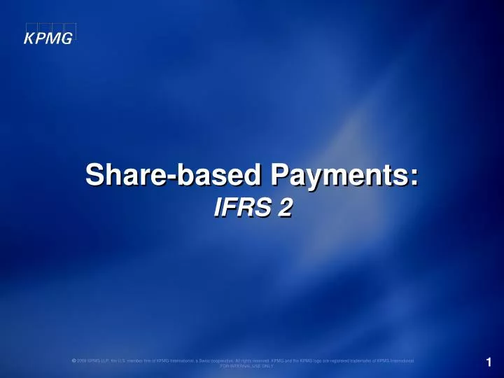 share based payments ifrs 2
