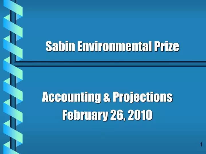 accounting projections february 26 2010