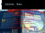 Catatan Buku - slide 1