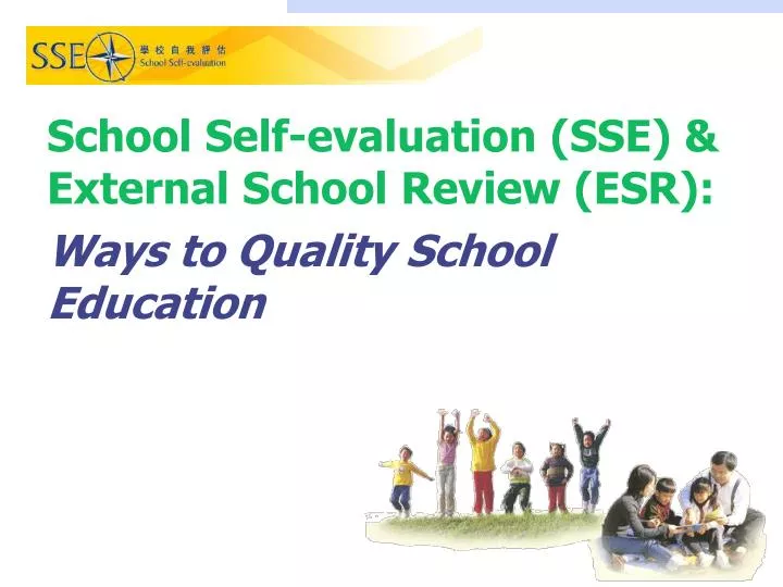 school self evaluation sse external school review esr ways to quality school education