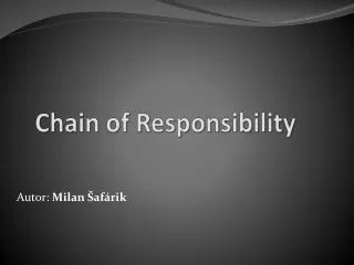 chain of responsibility