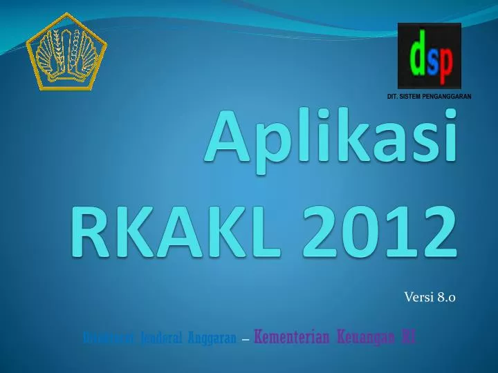 aplikasi rkakl 2012