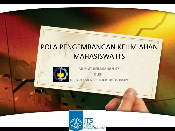 pola pengembangan keilmiahan mahasiswa its