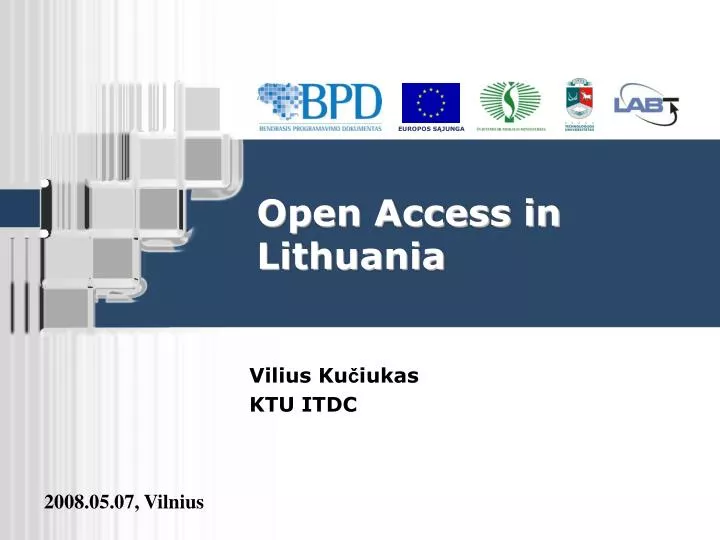 open access in lithuania