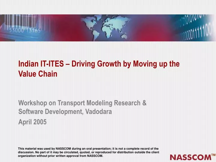 indian it ites driving growth by moving up the value chain