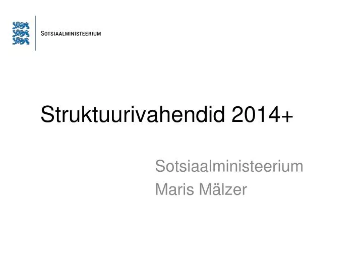 struktuurivahendid 2014