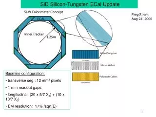 SiD Silicon-Tungsten ECal Update