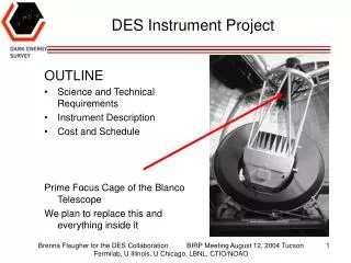 DES Instrument Project