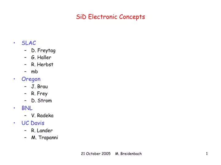 sid electronic concepts