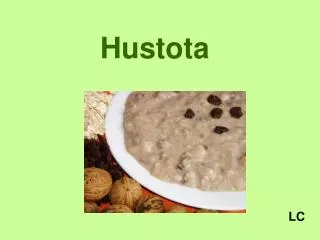 hustota