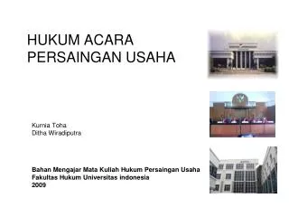 hukum acara persaingan usaha