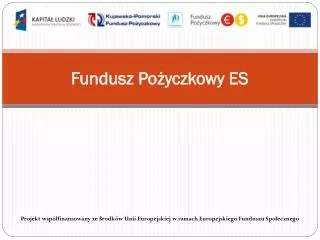 fundusz po yczkowy es