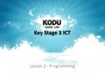 Key Stage 3 ICT - slide 1