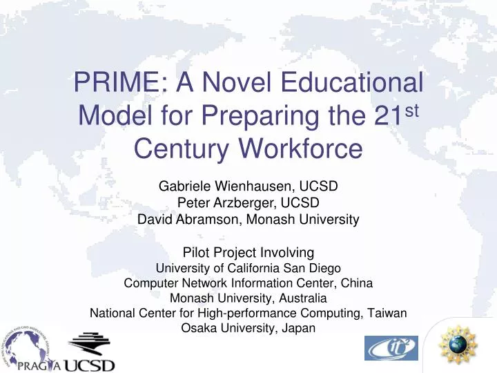 prime a novel educational model for preparing the 21 st century workforce