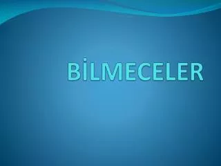 b lmeceler