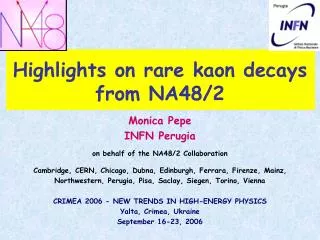 Highlights on rare kaon decays from NA48/2